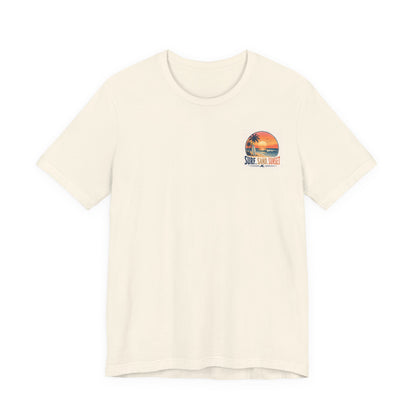 Endless Summer Surf Tee — Retro Sunset Palm Beach T-Shirt
