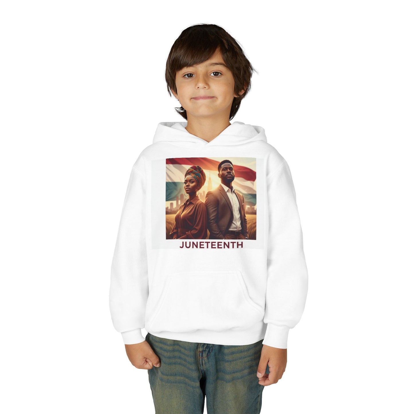 Juneteenth Youth Hoodie – Juneteenth Celebration Pullover