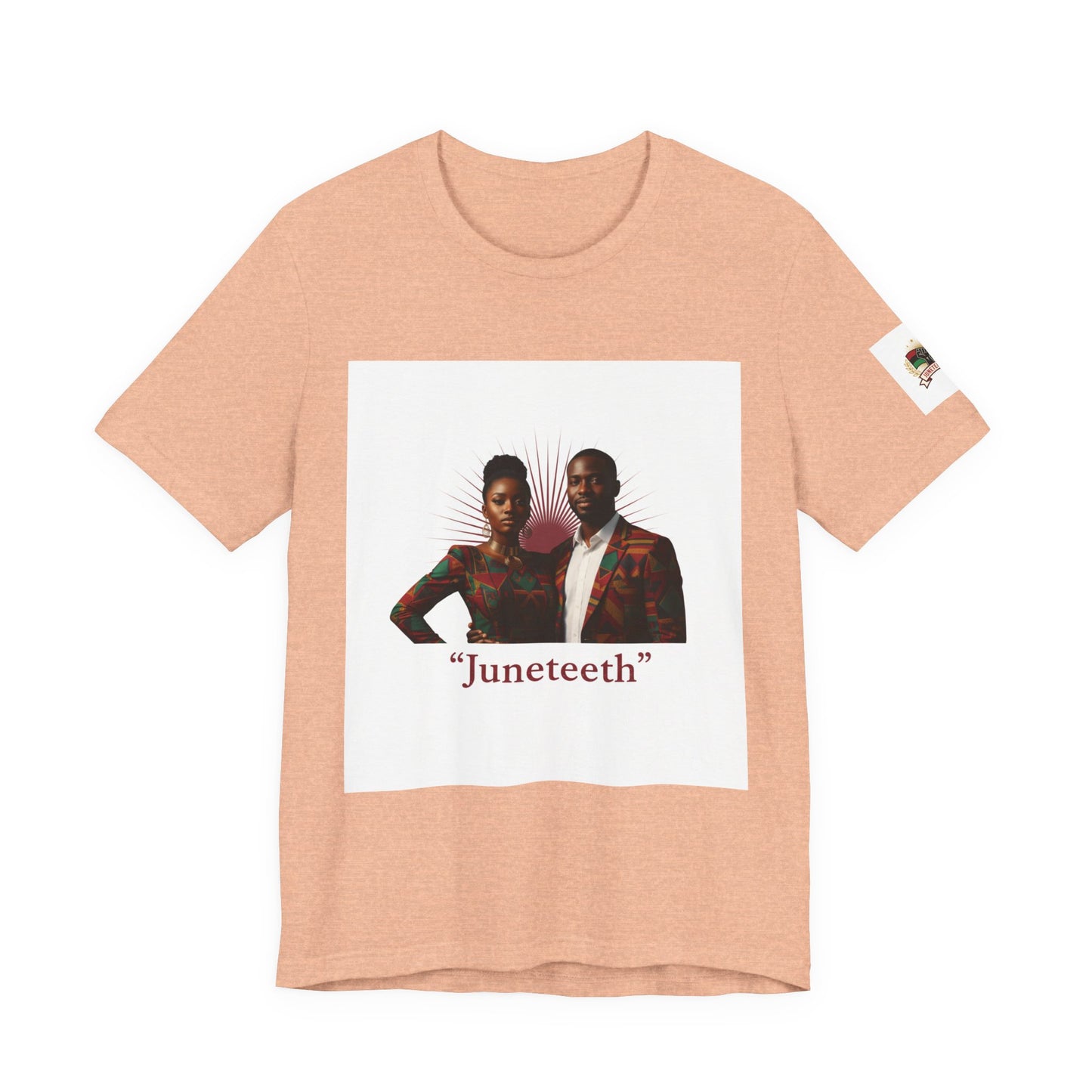 Juneteenth Graphic Tee — "Juneteeth" Freedom Celebration T-Shirt