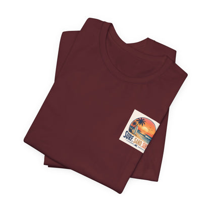 Endless Summer Surf Tee — Retro Sunset Palm Beach T-Shirt