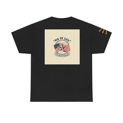4th of July Americana Tee — Patriotic Flag Picnic T-Shirt
