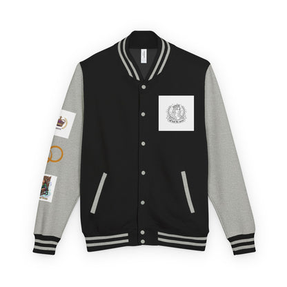 Letterman Jacket — Gothic Queen Illustration Varsity Jacket