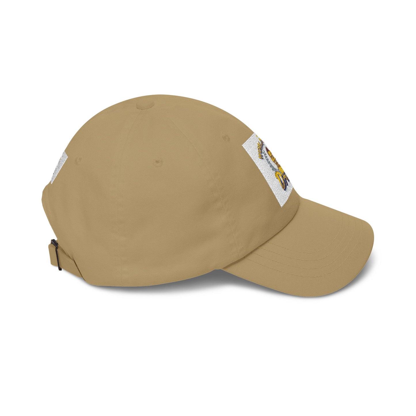 Dad Lion Patch Cap — Classic Embroidered “World's Best Dad” Baseball Hat