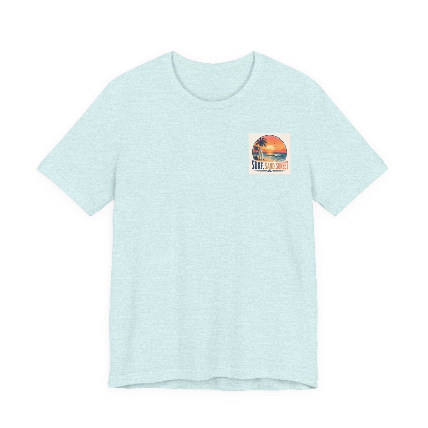 Endless Summer Surf Tee — Retro Sunset Palm Beach T-Shirt