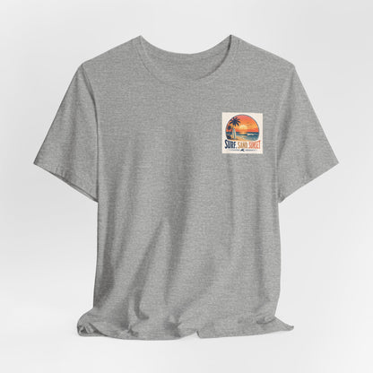 Endless Summer Surf Tee — Retro Sunset Palm Beach T-Shirt