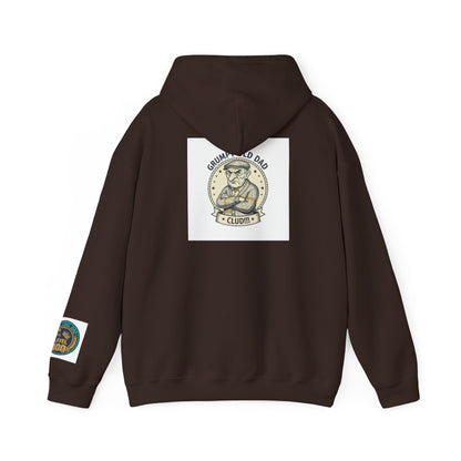 Dad & Grandpa Hoodie — Grumpy Old Dad Club Vintage Pullover