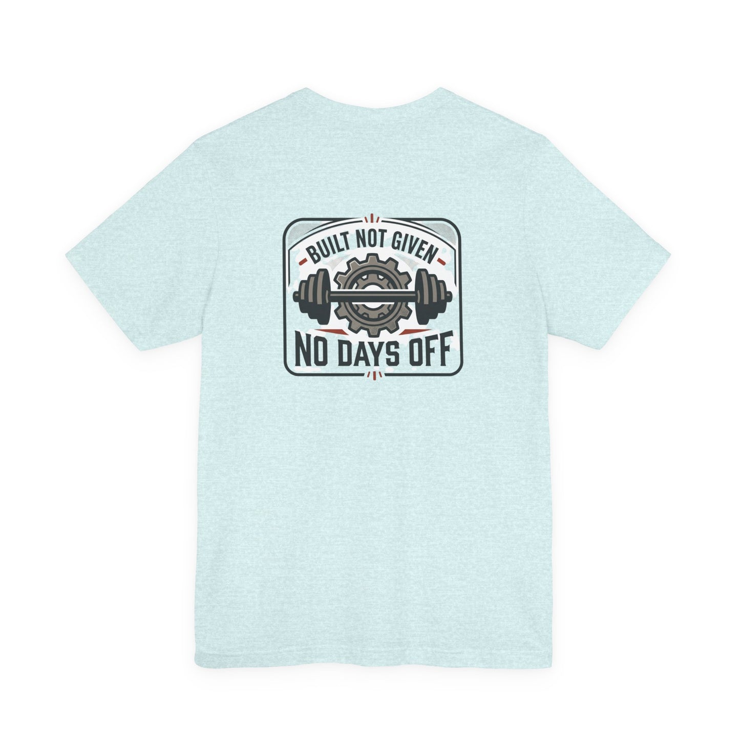 Stay Focused / Built Not Given Fitness T‑Shirt — “Stay Broke or Focused” Motivational Gym Tee