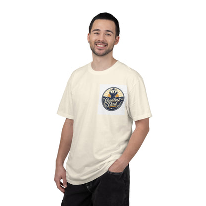 Greatest Dad Vintage Badge T-Shirt