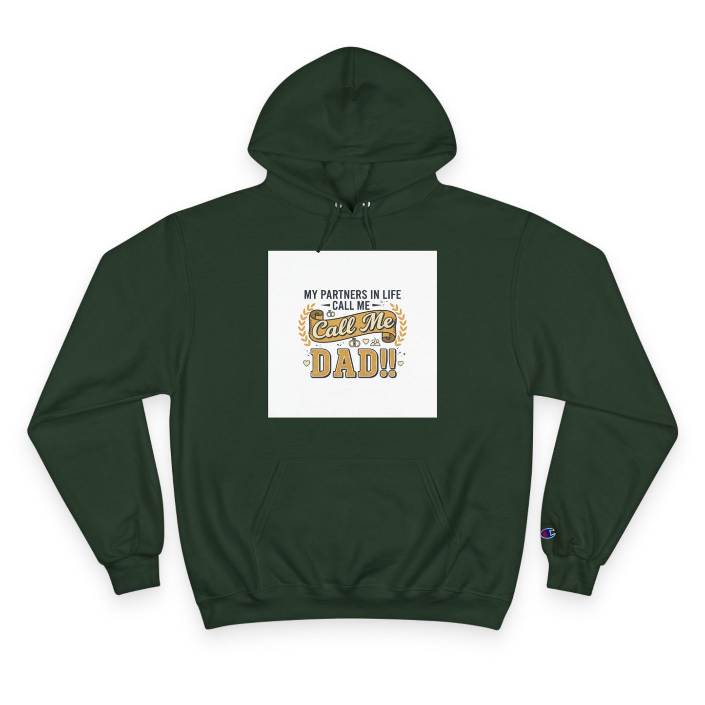 Dad Level 1001 Hoodie — 'My Partners in Life Call Me Dad' Graphic Sweatshirt