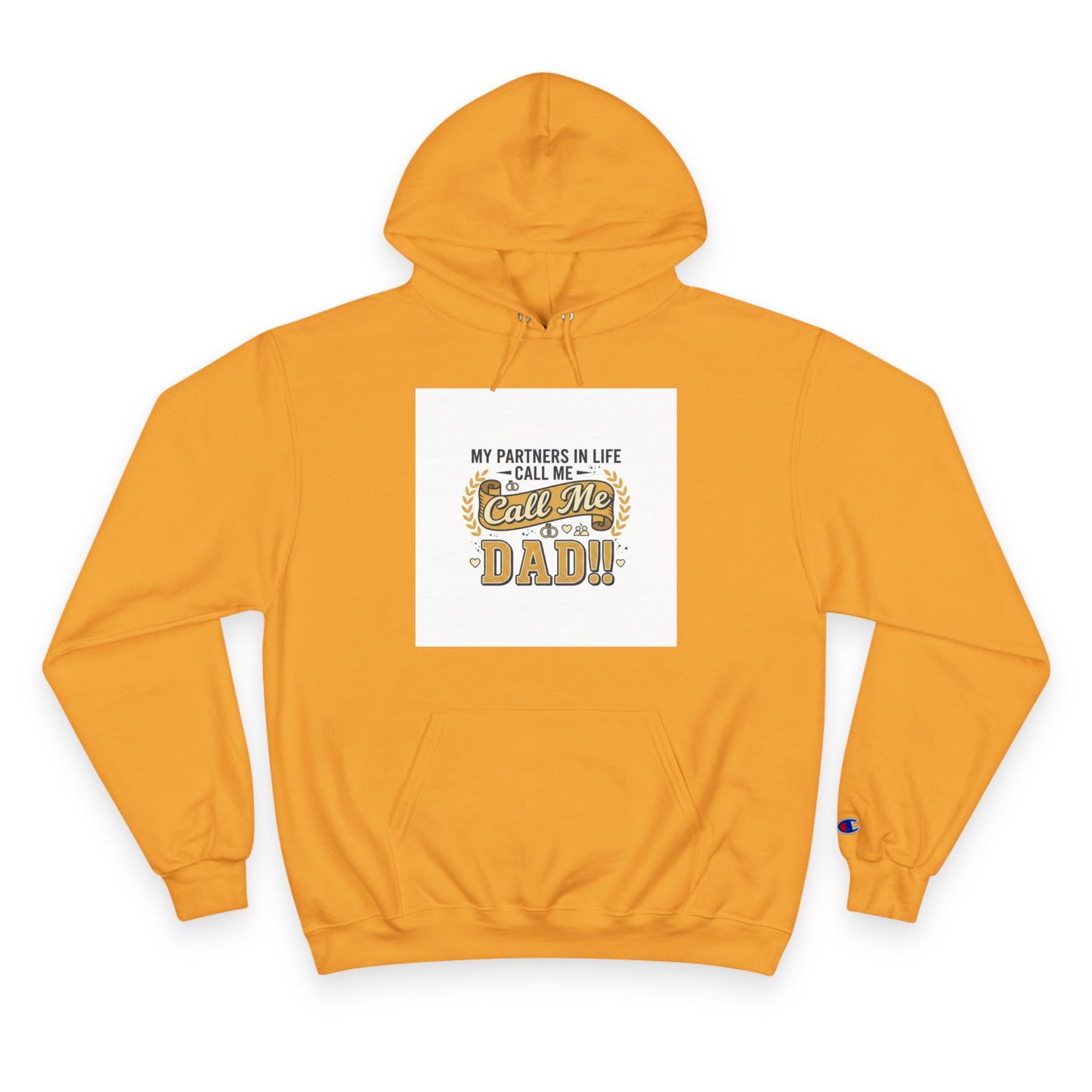 Dad Level 1001 Hoodie — 'My Partners in Life Call Me Dad' Graphic Sweatshirt