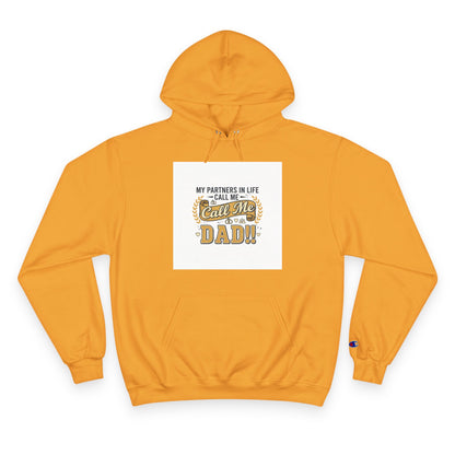 Dad Level 1001 Hoodie — 'My Partners in Life Call Me Dad' Graphic Sweatshirt