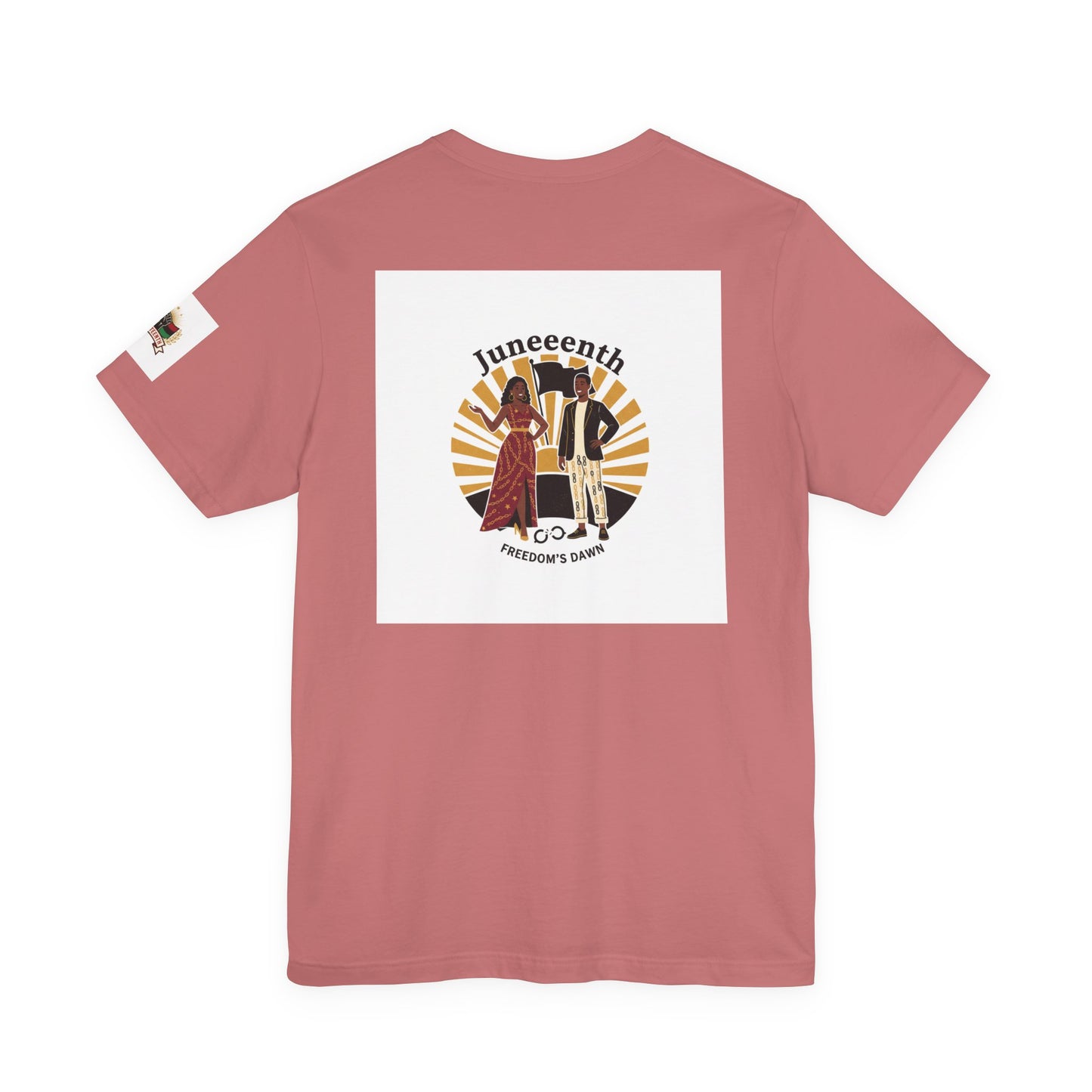 Juneteenth Graphic Tee — "Juneteeth" Freedom Celebration T-Shirt