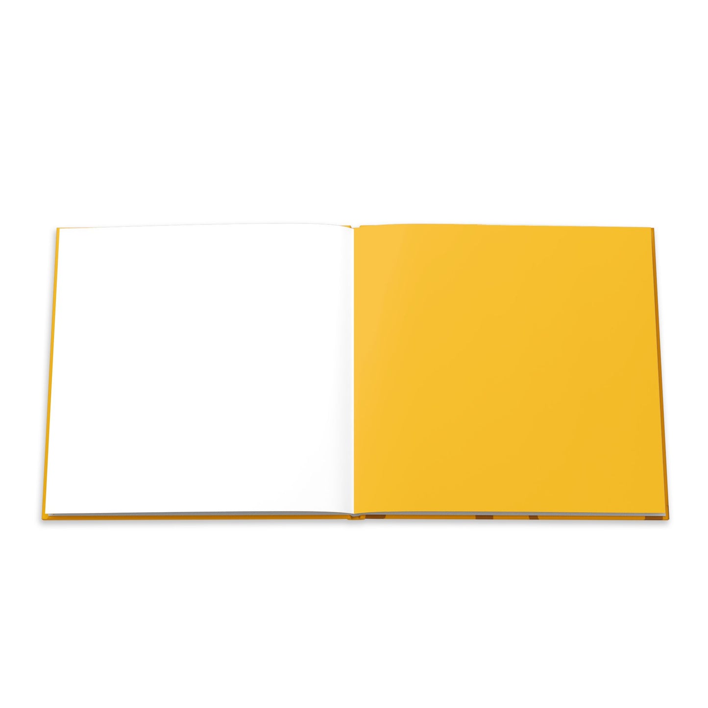 Hardcover Photo Book — Golden Rings Wedding Memory Album