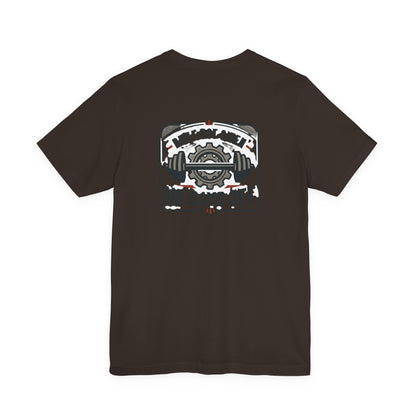 Stay Focused / Built Not Given Fitness T‑Shirt — “Stay Broke or Focused” Motivational Gym Tee