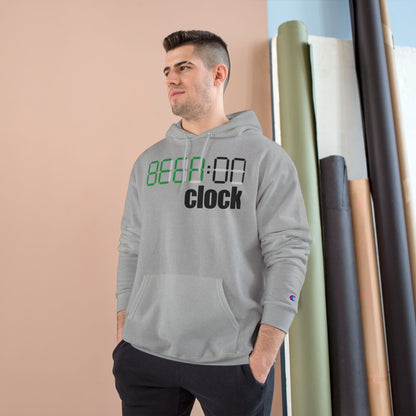 Hoodie — "On Clock" Digital Timefront with "It’s Not the Destination, It’s the Journey" Roadscape