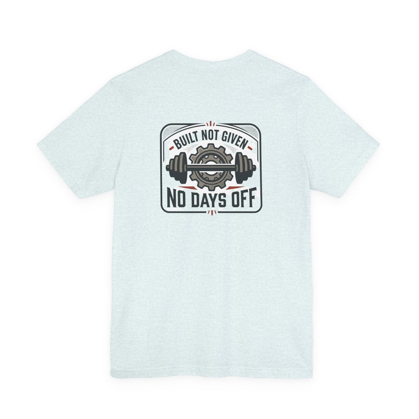 Stay Focused / Built Not Given Fitness T‑Shirt — “Stay Broke or Focused” Motivational Gym Tee