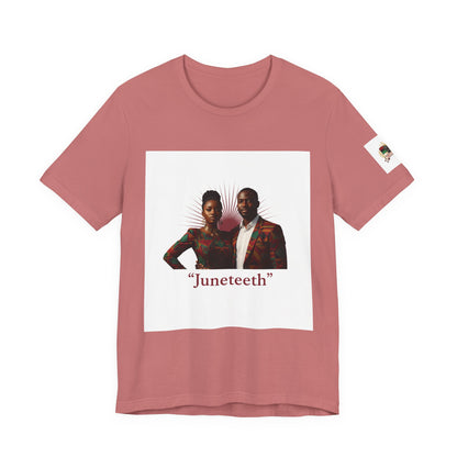 Juneteenth Graphic Tee — "Juneteeth" Freedom Celebration T-Shirt