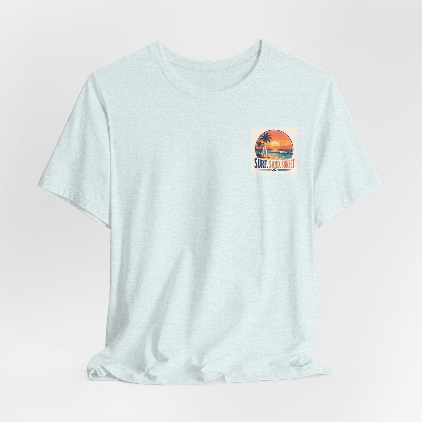 Endless Summer Surf Tee — Retro Sunset Palm Beach T-Shirt