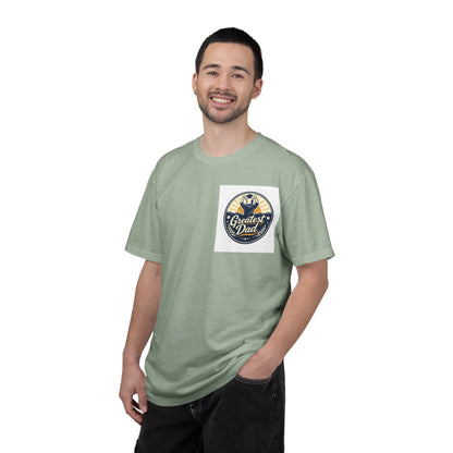 Greatest Dad Vintage Badge T-Shirt