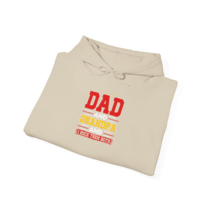 Dad & Grandpa Hoodie — Grumpy Old Dad Club Vintage Pullover