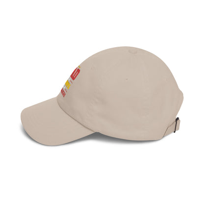 Dad Grandpa Classic Cap — Vintage Stacked Titles Hat ("Dad, Grandpa")