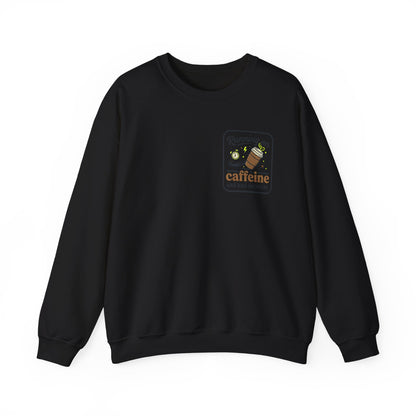 Crewneck Sweatshirt — "Mentally on Vacation, Physically at Work" Coffee Vibe