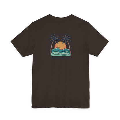 Endless Summer Surf Tee — Retro Sunset Palm Beach T-Shirt