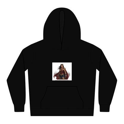 Kids Power Hoodie — 'GRL POWER' Fist Graphic Youth Hoodie