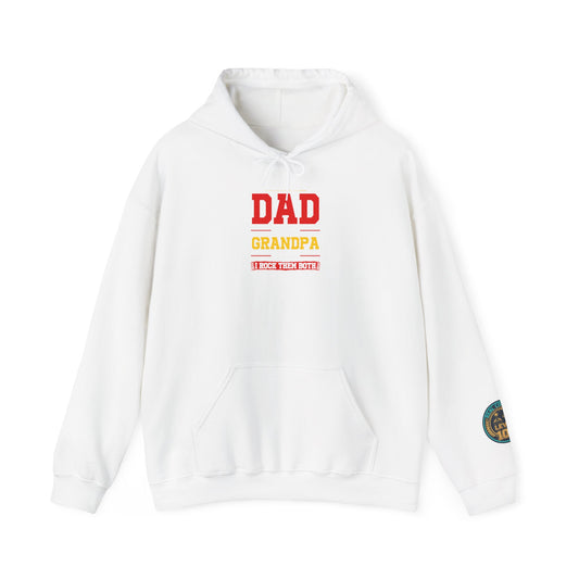 Dad & Grandpa Hoodie — Grumpy Old Dad Club Vintage Pullover