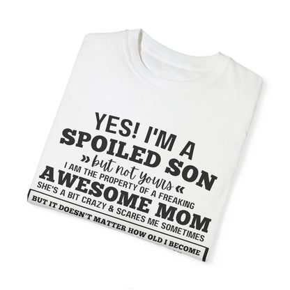 To My Son | Unisex Garment-Dyed T-shirt