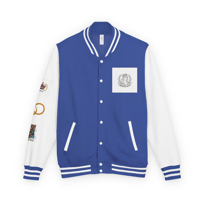 Letterman Jacket — Gothic Queen Illustration Varsity Jacket
