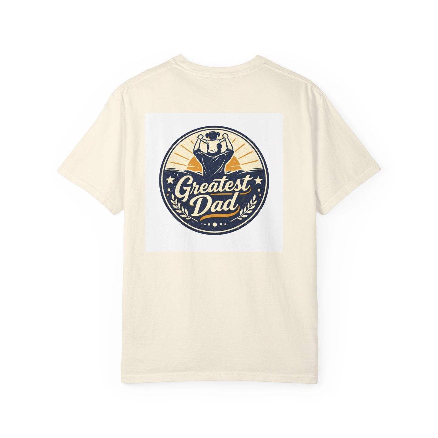 Greatest Dad Vintage Badge T-Shirt
