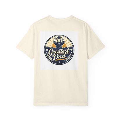 Greatest Dad Vintage Badge T-Shirt