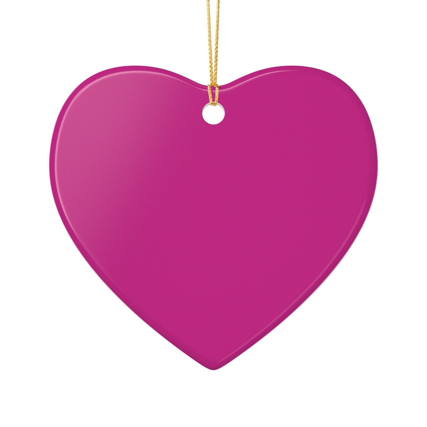 Heart Photo Ornament - "Mothers Love" Ceramic Keepsake for Mom, Personalized Mother's Day Gift