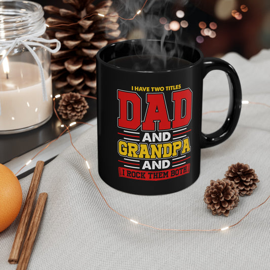 To My Dad | Black Mug
