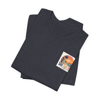 Endless Summer Surf Tee — Retro Sunset Palm Beach T-Shirt