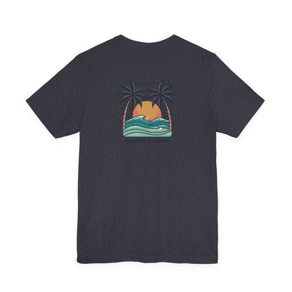 Endless Summer Surf Tee — Retro Sunset Palm Beach T-Shirt