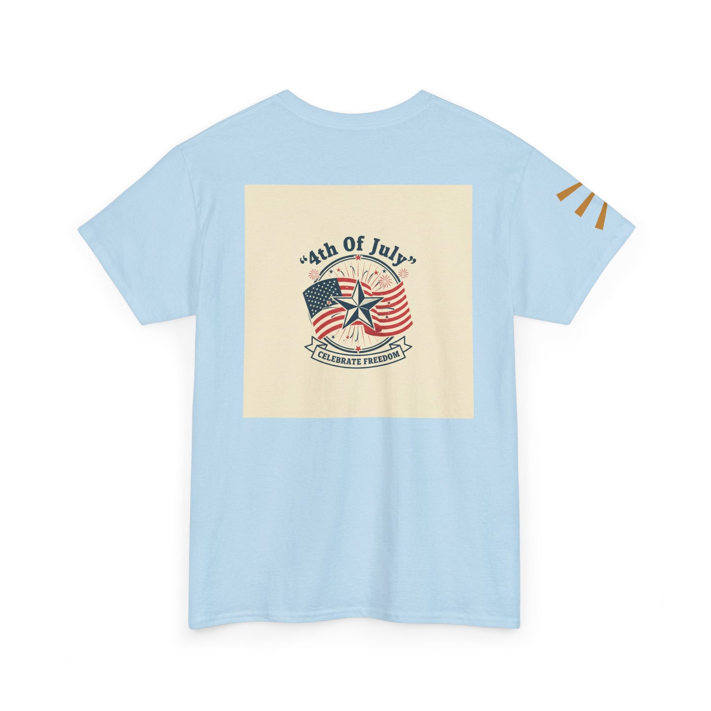 4th of July Americana Tee — Patriotic Flag Picnic T-Shirt