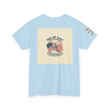 4th of July Americana Tee — Patriotic Flag Picnic T-Shirt