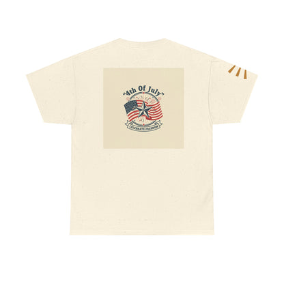 4th of July Americana Tee — Patriotic Flag Picnic T-Shirt