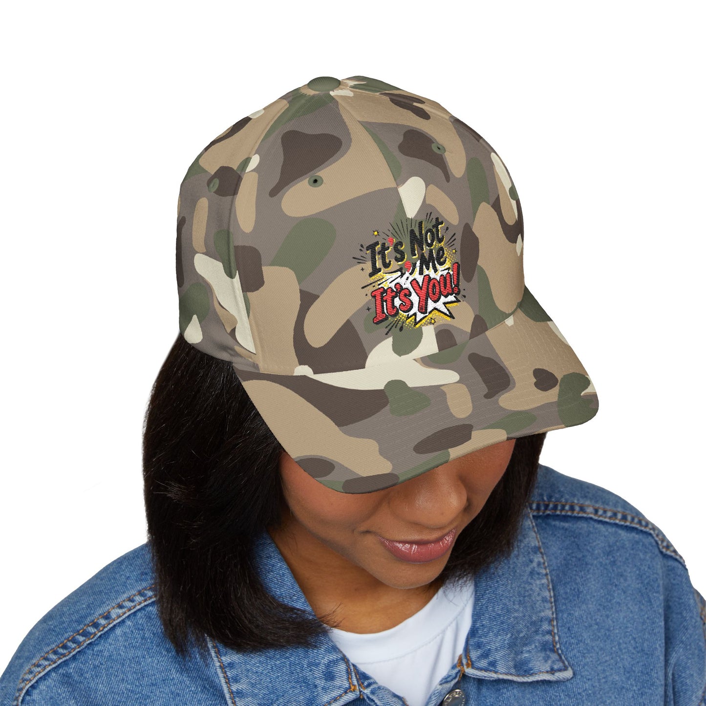 Embroidered 'It's Not Me, It's You!' Cap — Funny Statement Baseball Hat