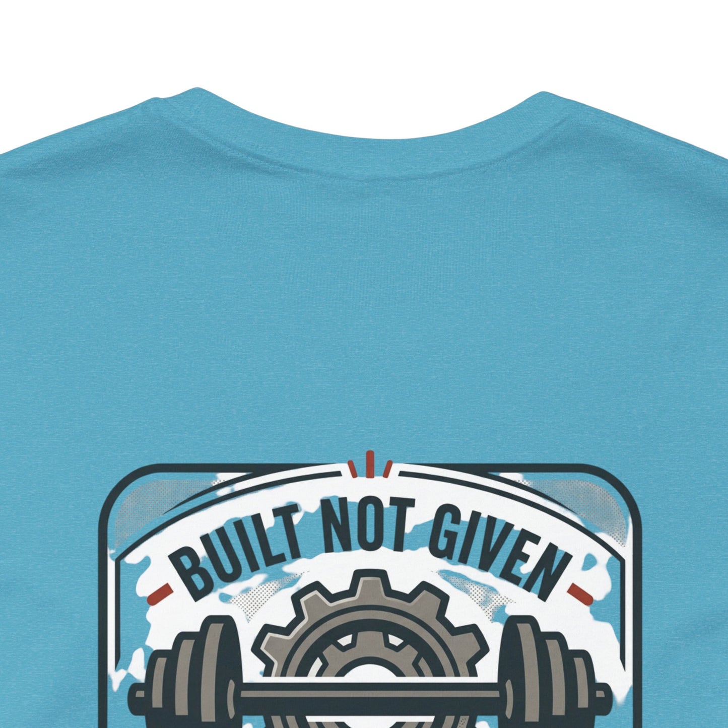 Stay Focused / Built Not Given Fitness T‑Shirt — “Stay Broke or Focused” Motivational Gym Tee