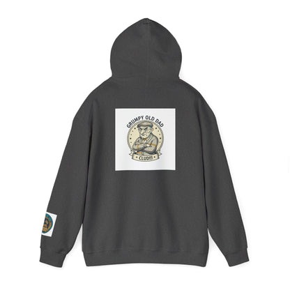 Dad & Grandpa Hoodie — Grumpy Old Dad Club Vintage Pullover
