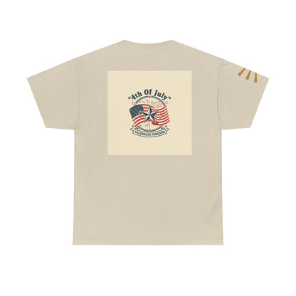 4th of July Americana Tee — Patriotic Flag Picnic T-Shirt