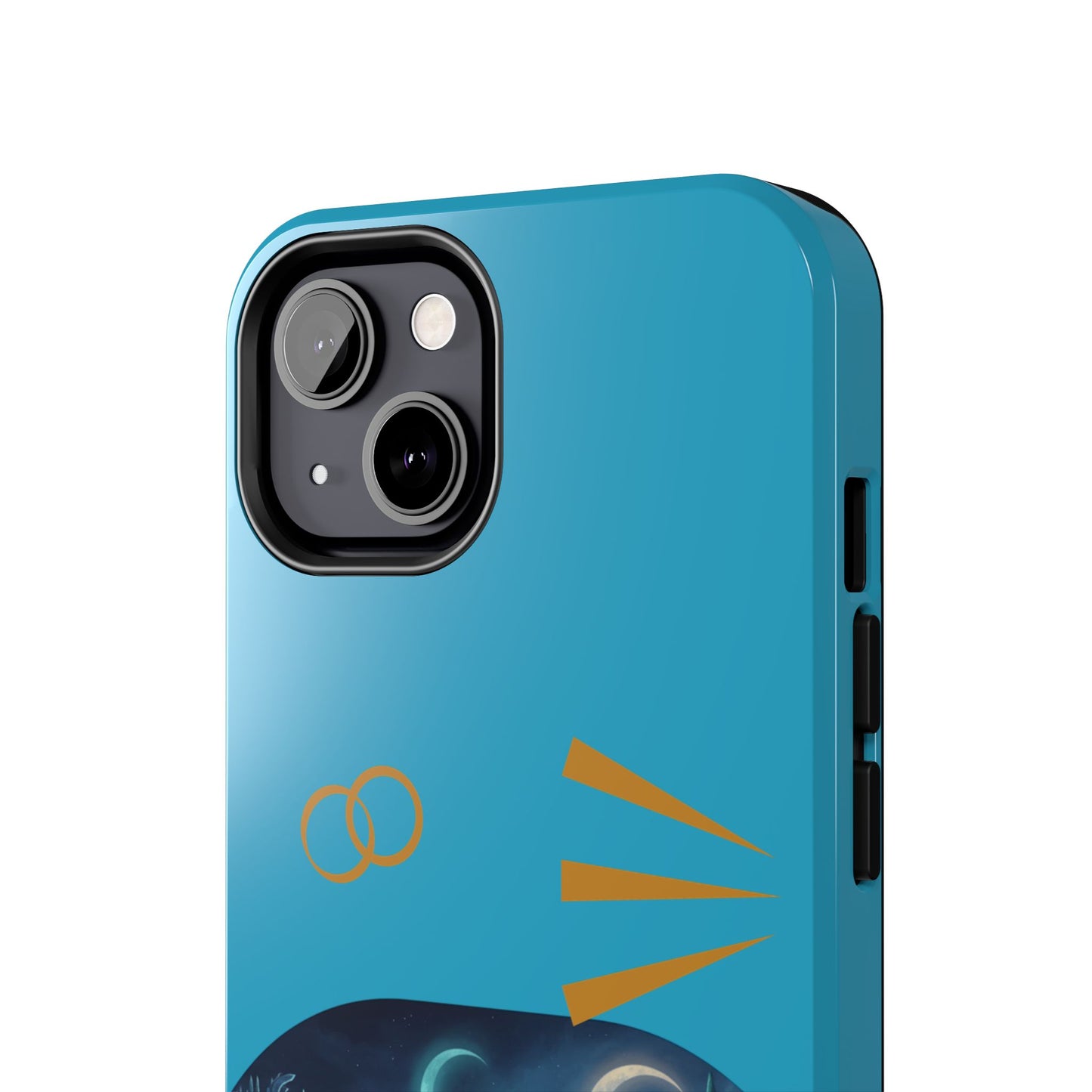 Tough Phone Case — Mystic Moonlit Shore Illustration
