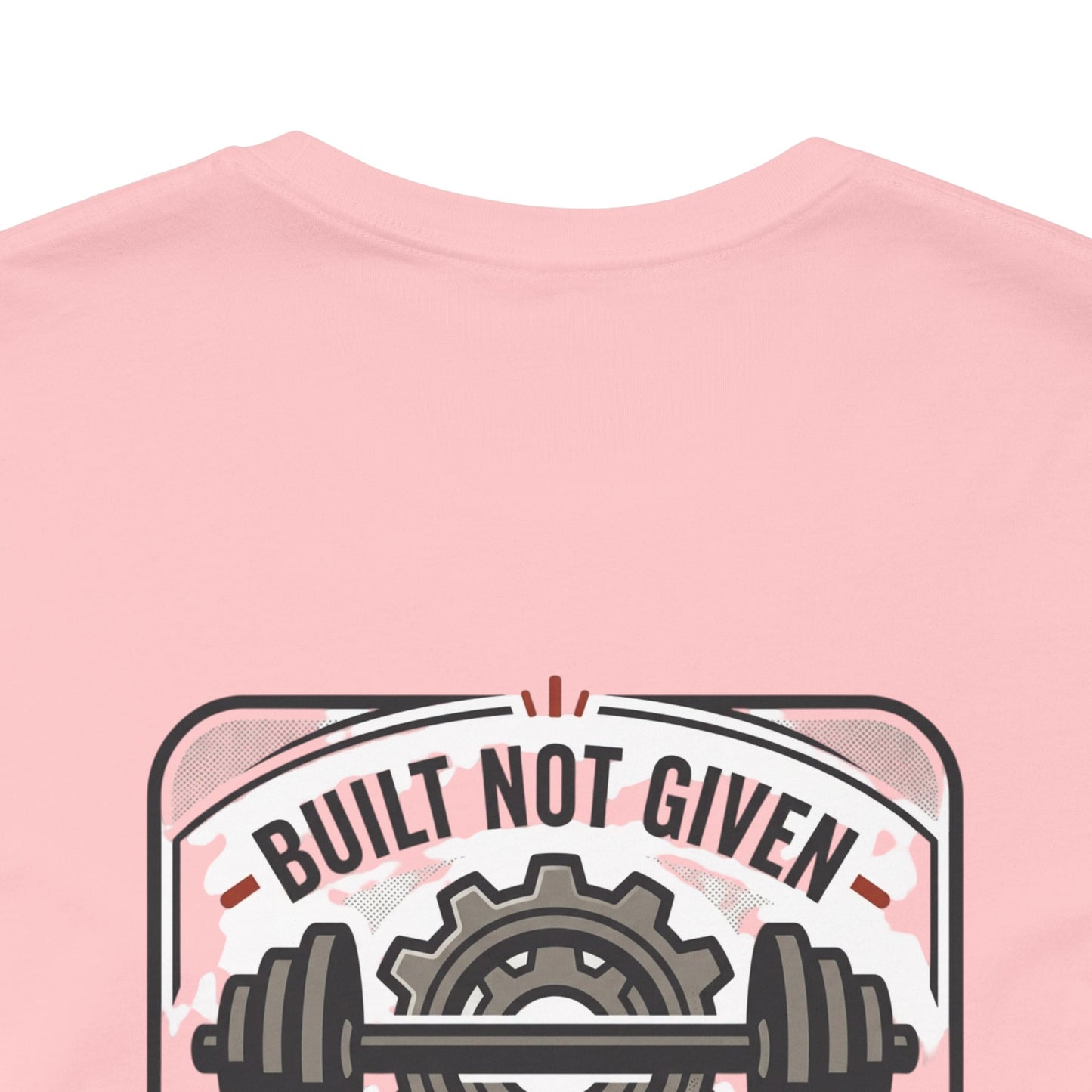 Stay Focused / Built Not Given Fitness T‑Shirt — “Stay Broke or Focused” Motivational Gym Tee