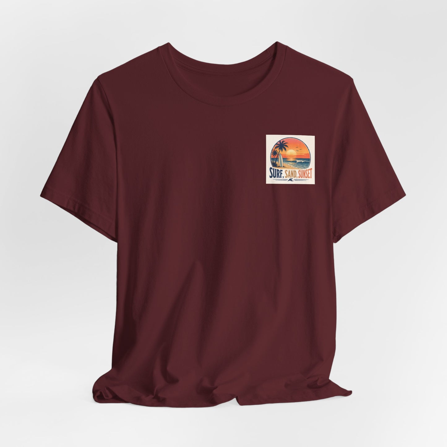 Endless Summer Surf Tee — Retro Sunset Palm Beach T-Shirt