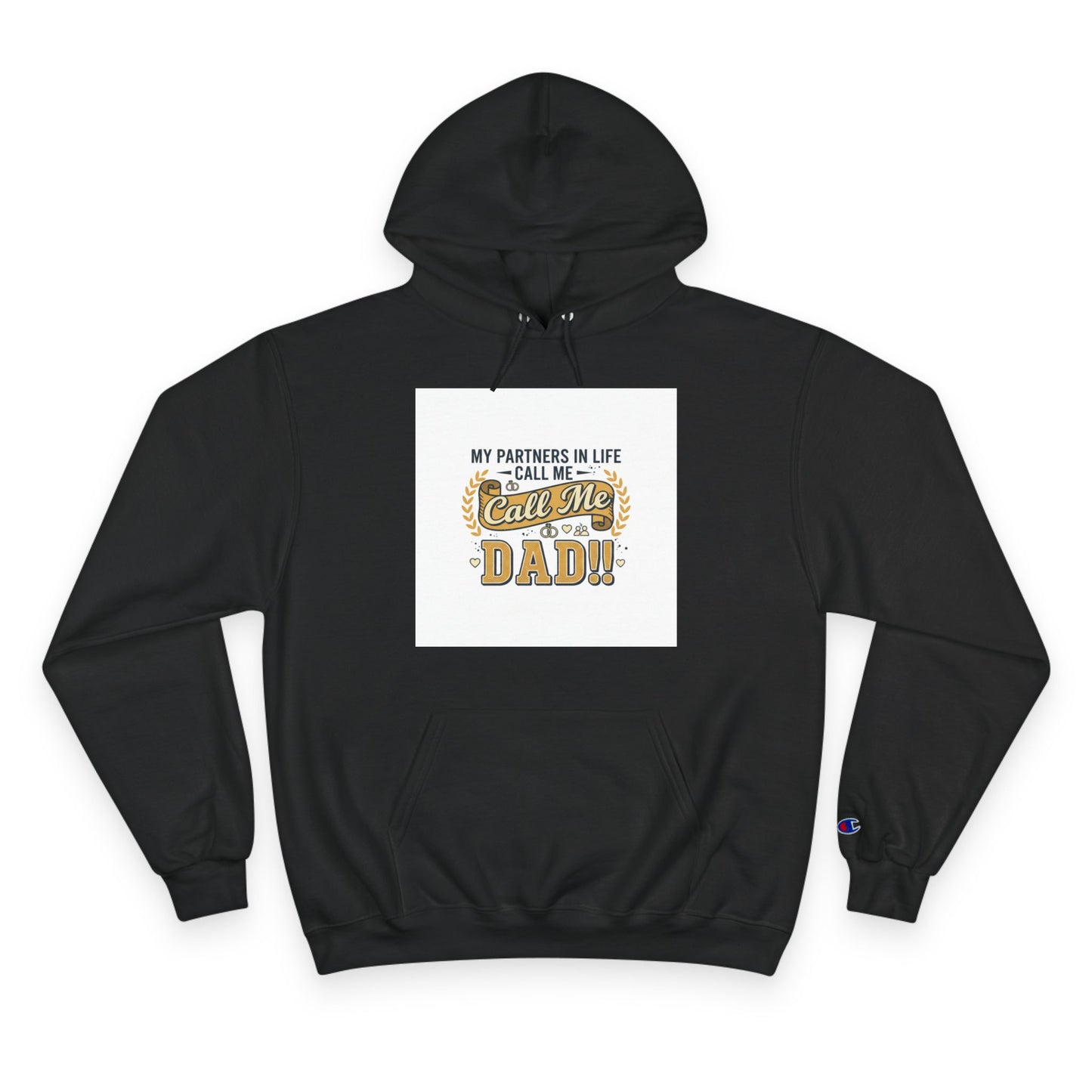 Dad Level 1001 Hoodie — 'My Partners in Life Call Me Dad' Graphic Sweatshirt