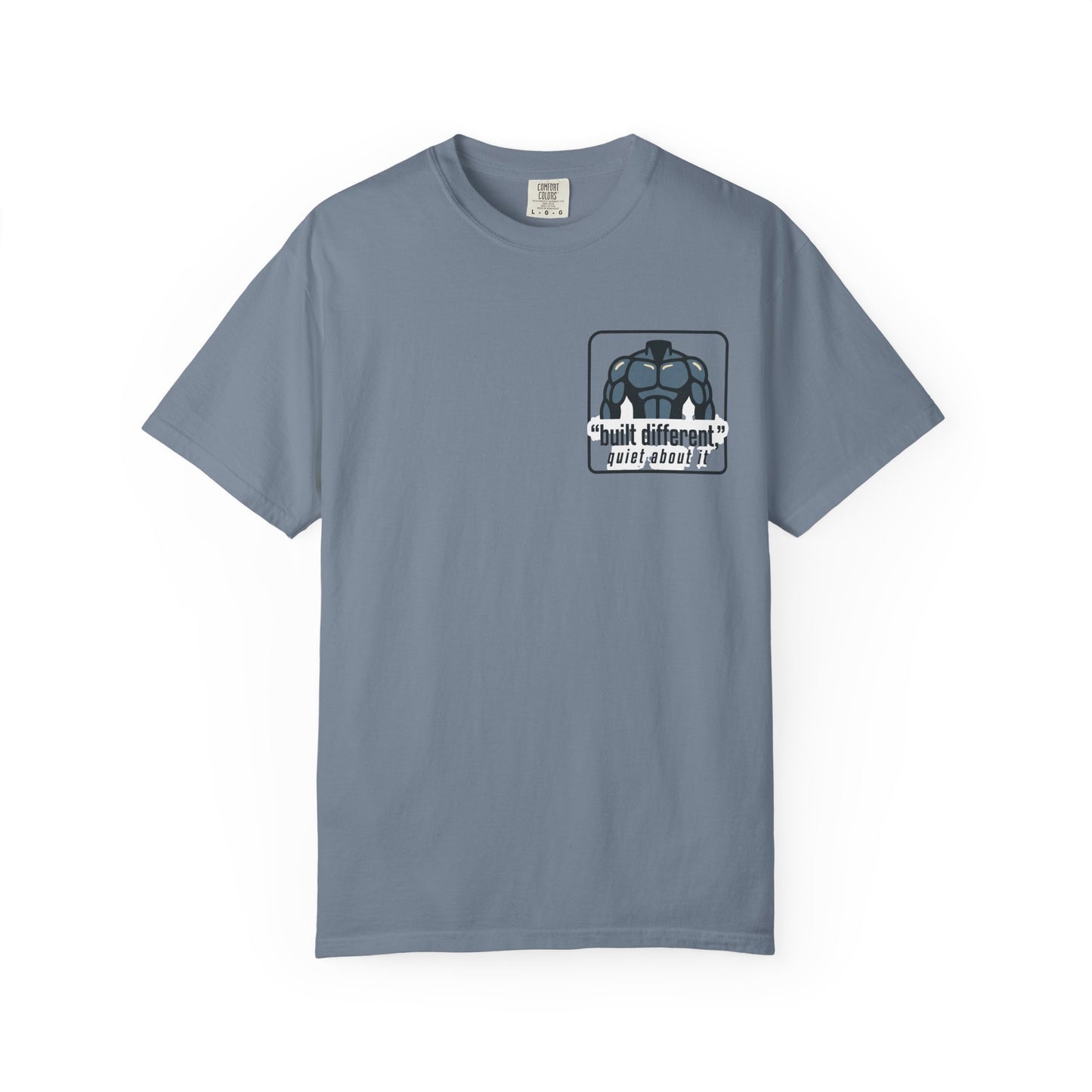 Graphic T-Shirt — “No Announcements, Just Results” Motivational Fitness Tee