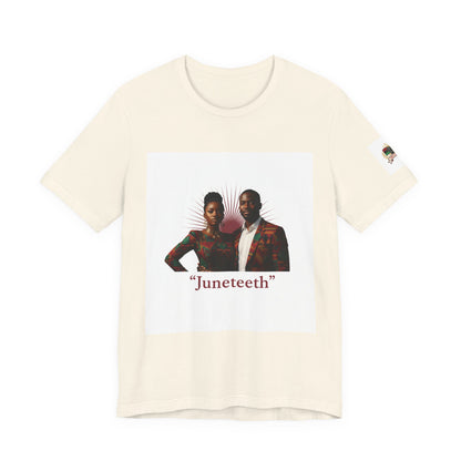Juneteenth Graphic Tee — "Juneteeth" Freedom Celebration T-Shirt